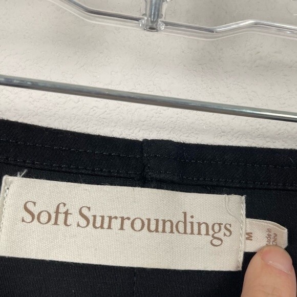 Soft Surroundings The Ultimate Bootcut Denim Jeans M Black - Picture 5 of 6